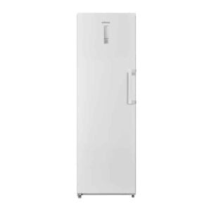 Congelador EDESA EZS1823NF WH, Clase E, Blanco, 185x59.5 cm, Total NoFrost, Vertical, 1 Puerta