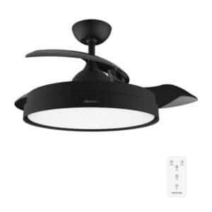Ventilador CECOTEC EnergySilence Aero 4280 Invisible Black, Ref. 05993, Techo Retráctil, 106 cm.Negro