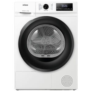 Secadora EDESA ESP-8150 WH, Clase D. Blanco, Bomba de calor, 8 Kg, 16 Programas