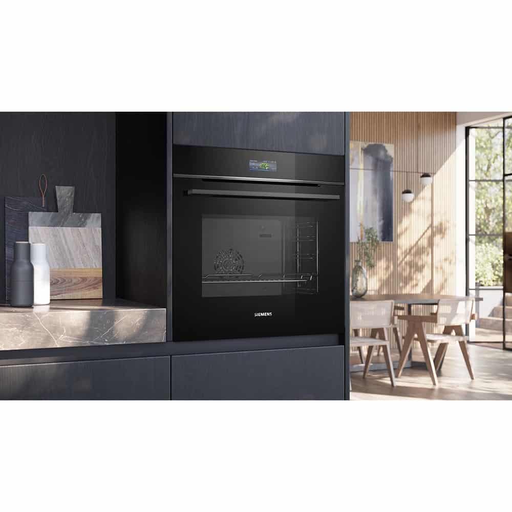 Horno SIEMENS HB734G1B1, 60 cm, negro, Clase A+, 71 l. - Imagen 10