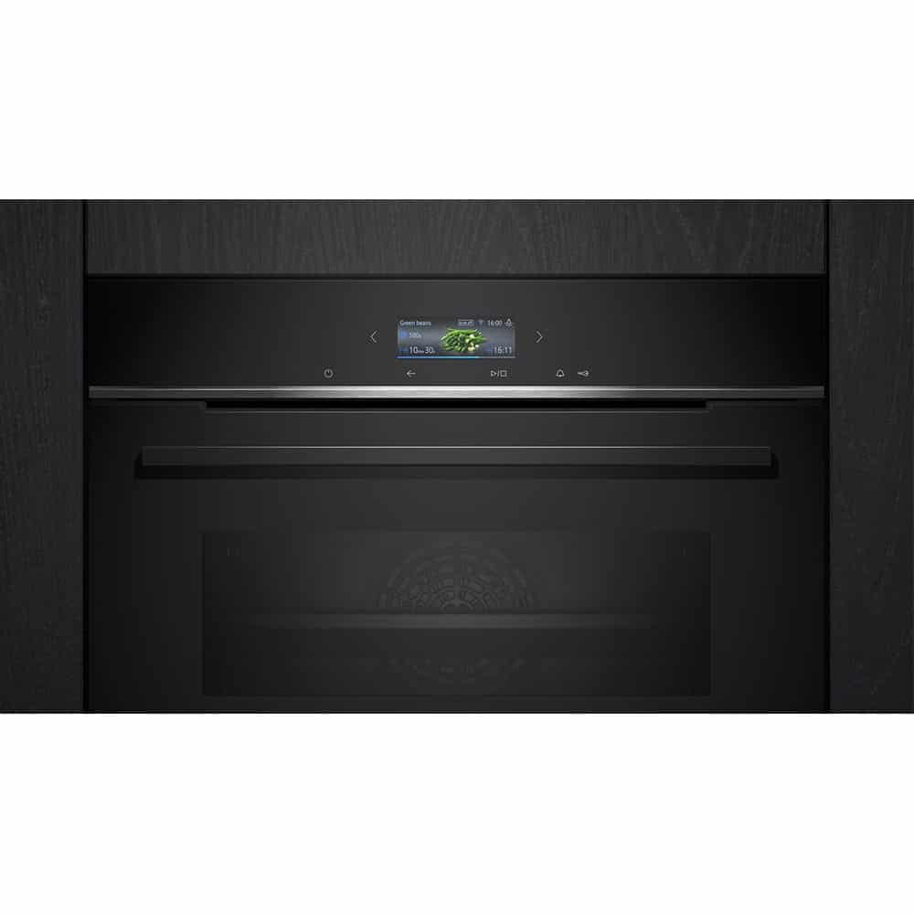 Horno SIEMENS HB734G1B1, 60 cm, negro, Clase A+, 71 l. - Imagen 4