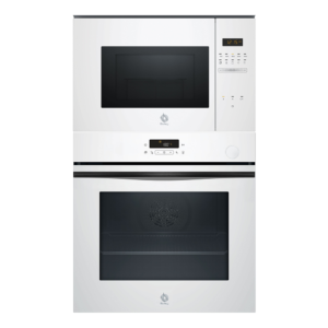 Pack BALAY: Microondas 3CG5175B2+ Horno 3HA5829B3,Cristal Blanco.