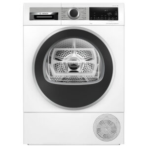 Secadora BOSCH WQG245D1ES, Clase A+++, Blanco, Bomba de Calor, 9 Kilos.