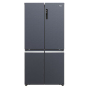 Frigorífico Haier HCR5919ENMB, Clase E, 190x90cm, Negro, Multipuerta. No Frost.