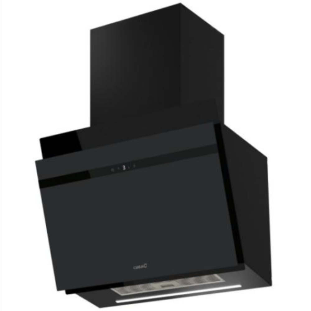 Campana CATA THALASSA EVO 600 GBK, 60 cm, Cristal Negro, Clase A++, 1.017m3/h. Ref. 02036408