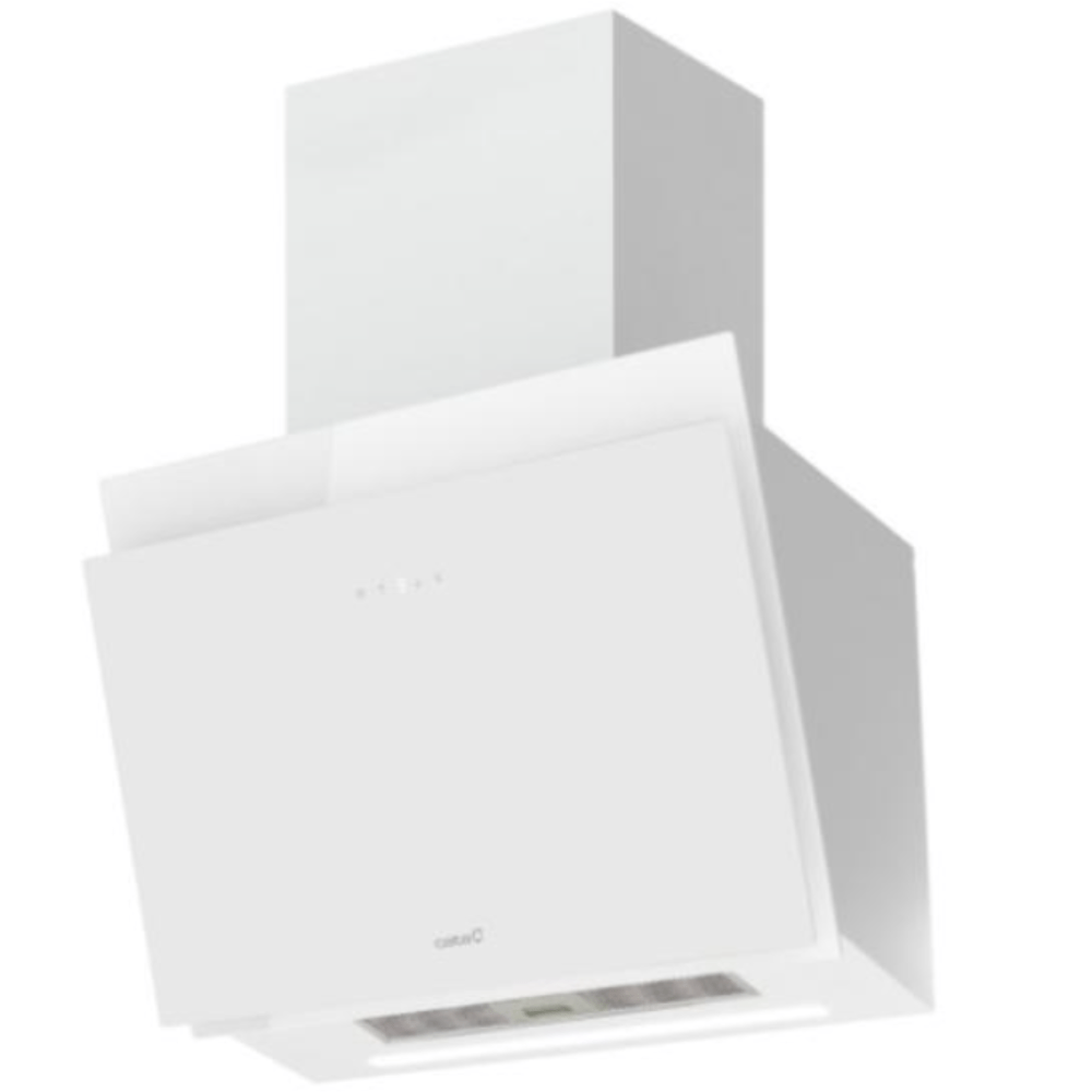 Campana CATA THALASSA EVO 600 GWH, 60 cm, Cristal Blanco, Clase A++, 1.017m3/h. Ref. 02036008