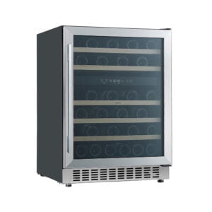 Vinoteca CATA VI59082-X/A, Clase G, Inox, 71.4x59.5 cm, 46 Botellas. Ref. 07702004.