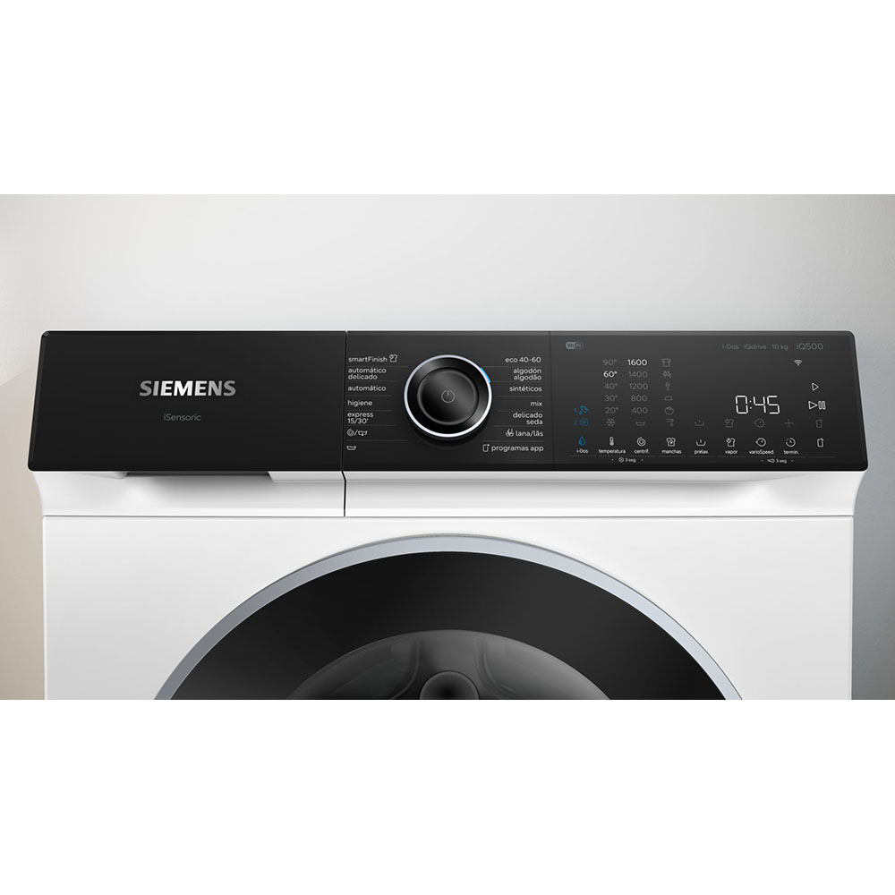 Lavadora SIEMENS WG56H2A0ES, Clase A, Blanca, 10 kg, 1600 rpm. - Imagen 2