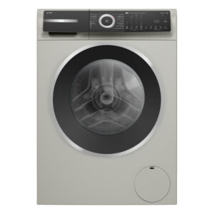 Lavadora Bosch WGH244AXES, 9 kg, i-DOS, 1400 rpm, Clase A, Acero Inoxidable.