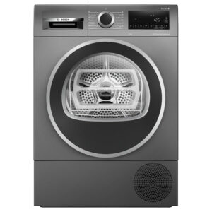 Secadora BOSCH WQG245DRES, Clase A+++, Gris Hierro Fundido, Bomba de Calor, 9 Kilos.