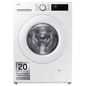 Lavadora SAMSUNG WW90CGC04DTEEC, 9Kg, 1400 r.p.m., Clase A-10%, Blanca.