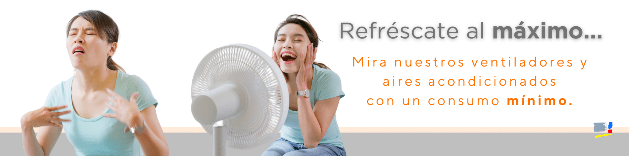Ofertas en aires acondicionados y en vntiladores de techo