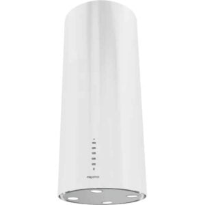 Campana Mepamsa Cylindra Isla Pro, 37 cm, Blanca, Clase B, Isla.