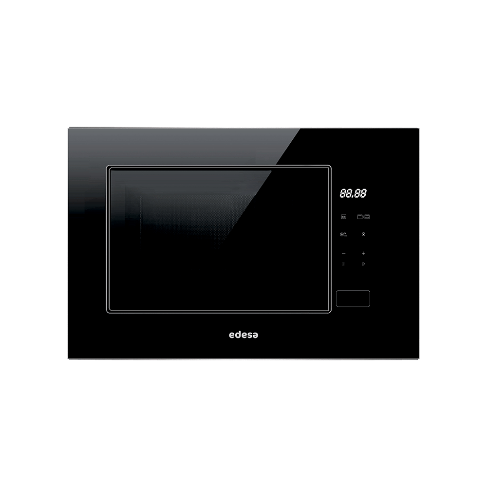 Microondas EDESA EMW-2021-IG BK, Negro, Integrable, 20 l.