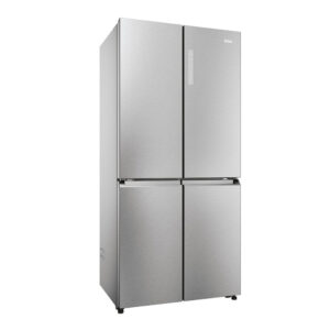 Frigorífico Haier HCR5919ENMP, Clase E, 190x90cm, Inox, Multipuerta. No Frost