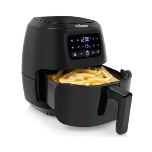 Freidora sin aceite TRISTAR FR9008PR, 4.2L, 1500W, Negra