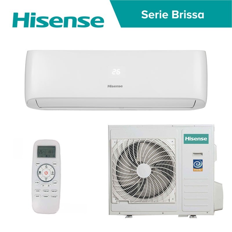 HISENSE Brissa CA25YR03 Clase A++/A+, 2136Frig./2000Kcal. Split, Pared, Aire Acondicionado
