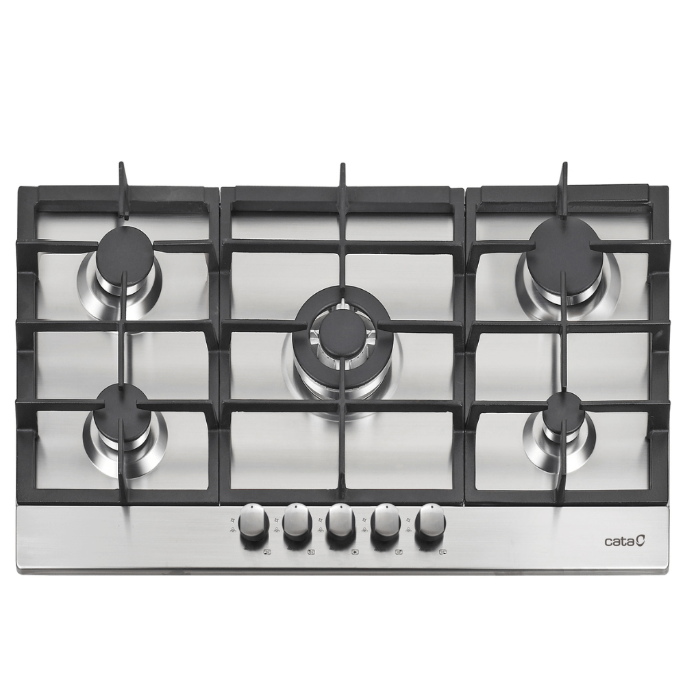 Placa de gas CATA LGI 9041 X, Inox, 85 cm, Cod. 08005350