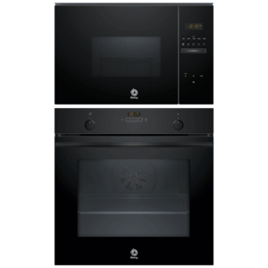 Pack BALAY: Horno 3HB5159N4 + Microondas 3CG5172N2, Cristal negro.