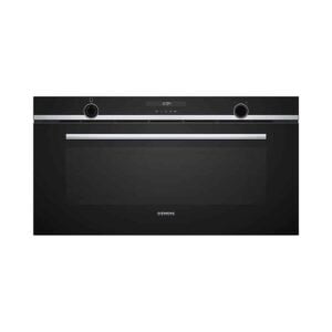 Horno SIEMENS VB558C0S0, 90 cm, Cristal Negro, Clase C, Integrado, Multifunción, 85 L
