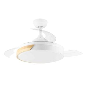 Ventilador ORBEGOZO CP 136105, Techo Retráctil, Motor DC, 105 cm.
